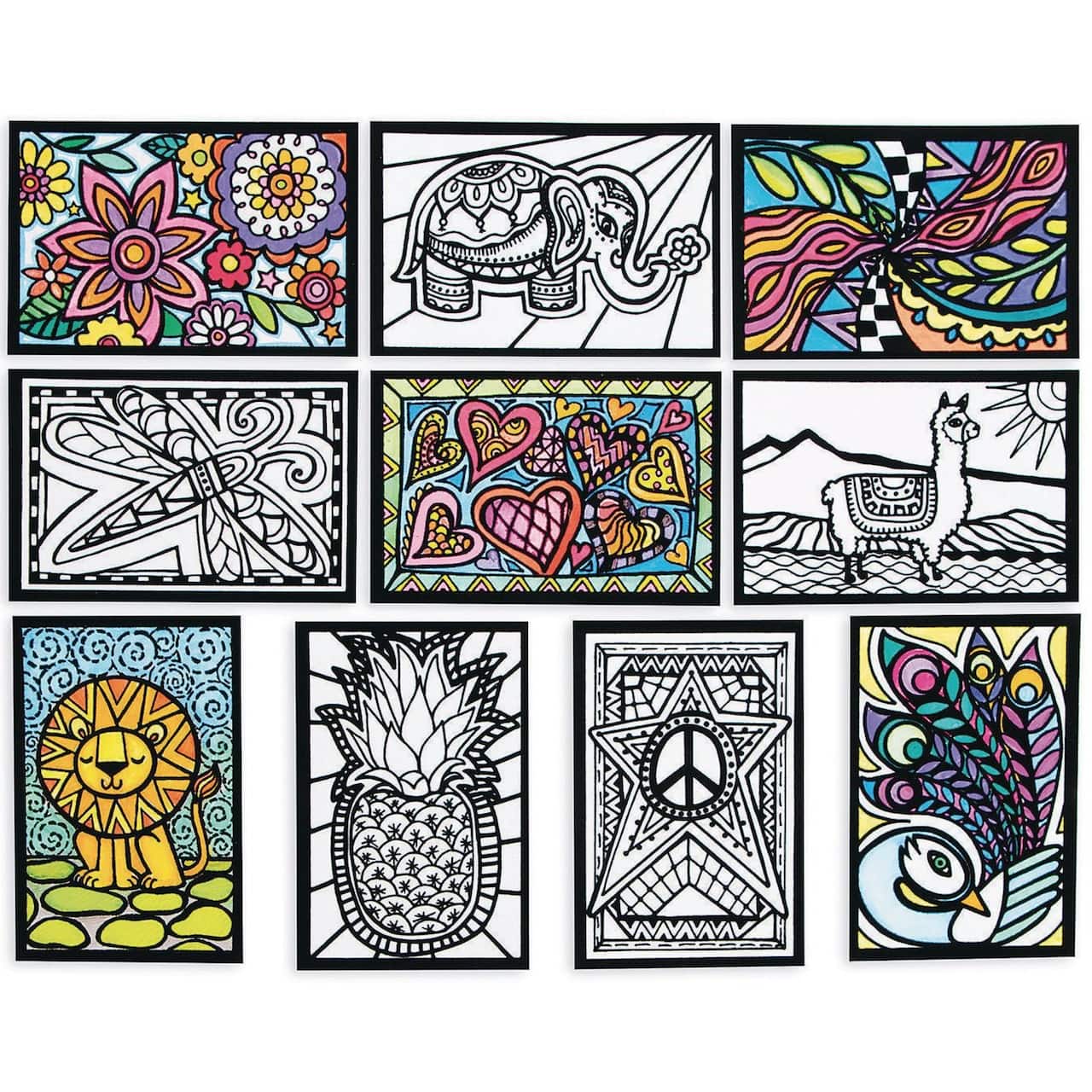 S&S® Worldwide 4" Velvet Art Posters, 100ct.